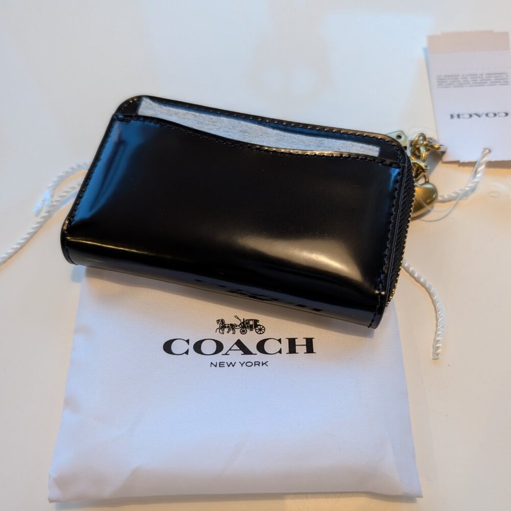 NWT Coach Wallet w/ Charms - Picture 2 of 4